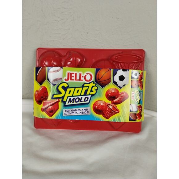 NEW Sports Theme JELL-O Molds 2013 - Basketball - Soccer - Football - Baseball - Picture 1 of 2